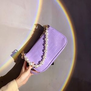 Moonlowa Shoulder Bag with Pearl Straps💕